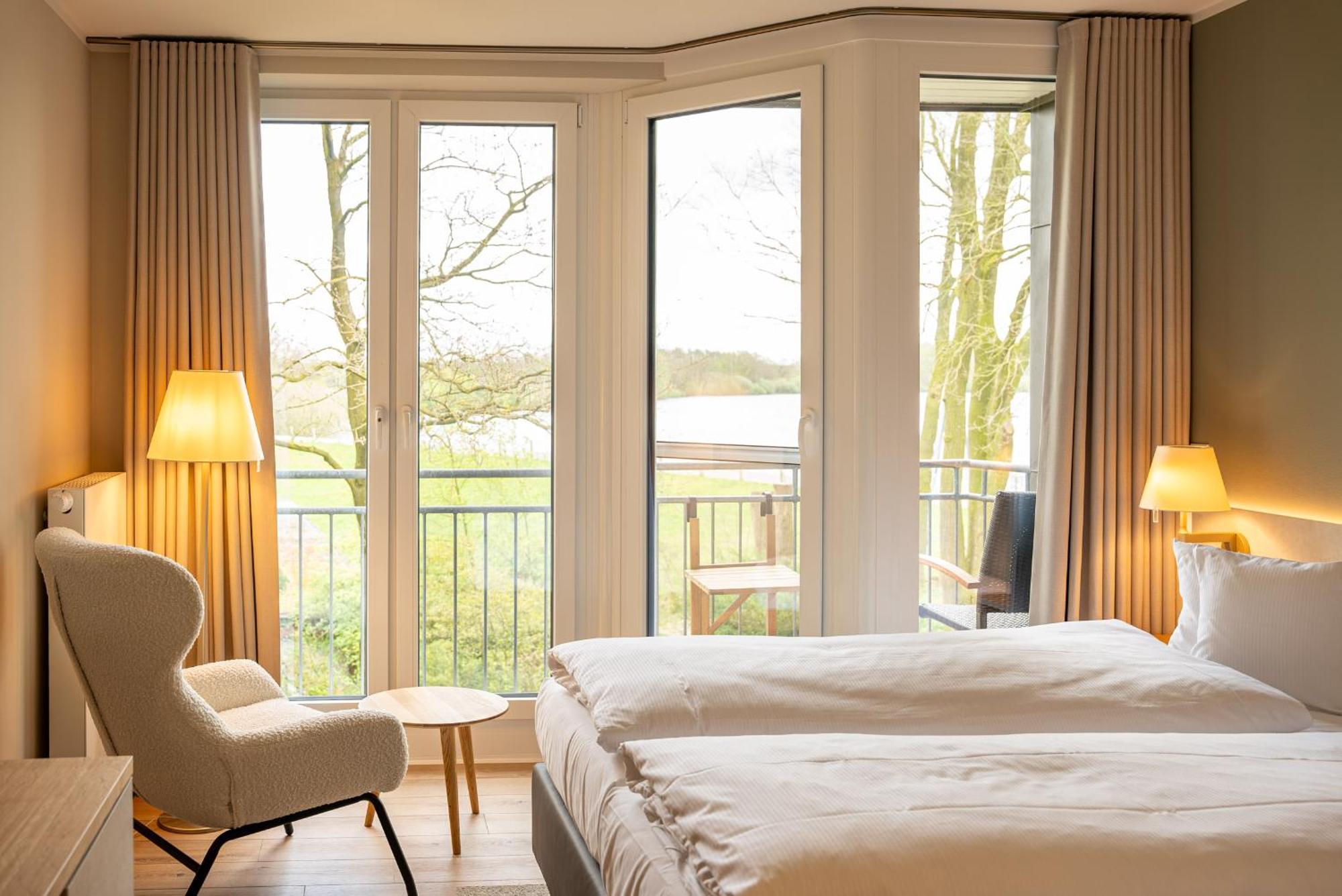 Hotel Seeblick Thülsfeld Buitenkant foto