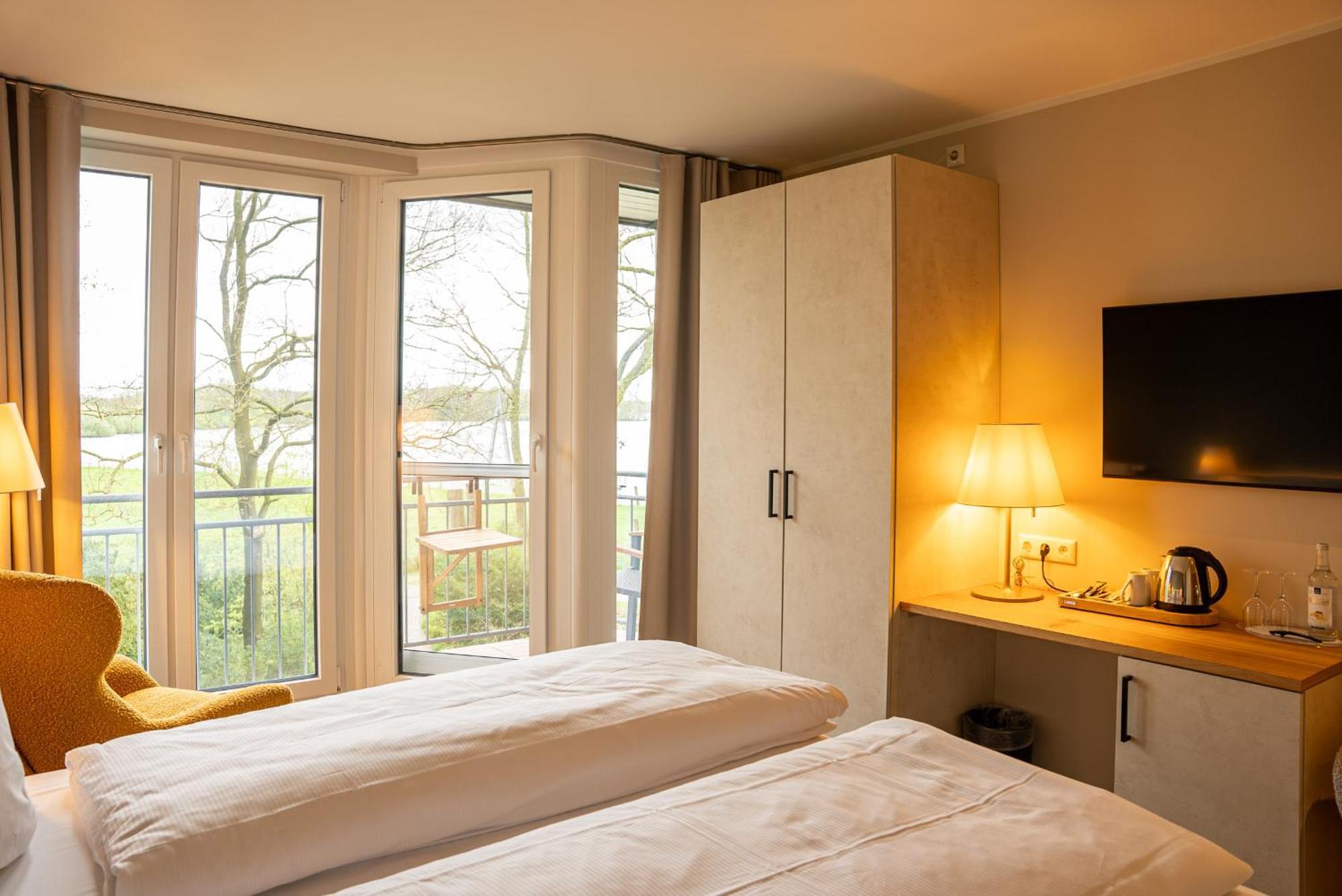 Hotel Seeblick Thülsfeld Buitenkant foto